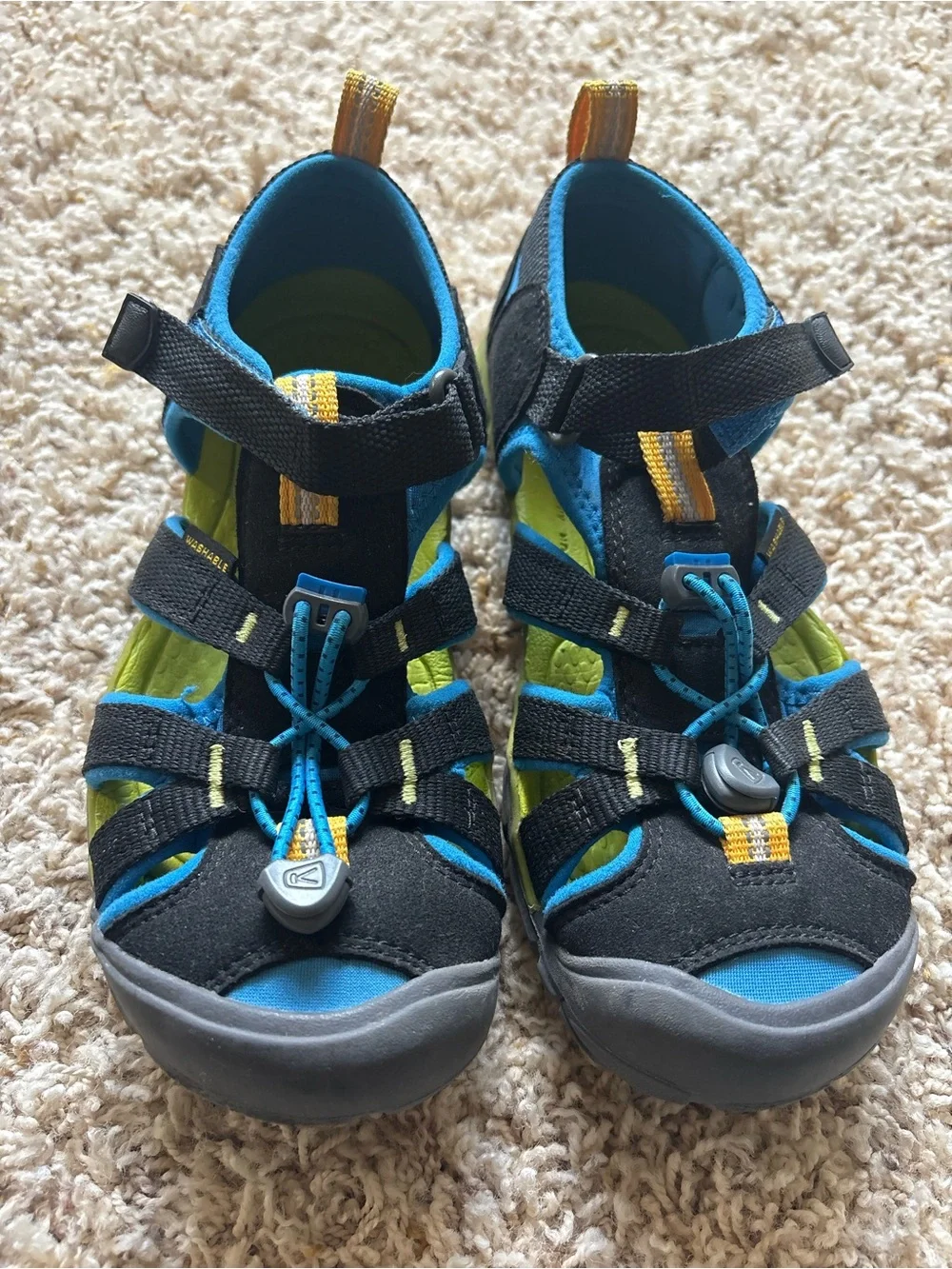 KEEN Seacamp II CNX - Size big Kid 3 Blue/Green